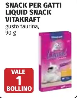 Coop Snack per gatti liquid snack VITAKRAFT offerta