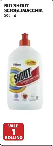 Coop Bio shout scioglimacchia offerta