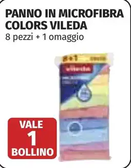 Coop Panno in microfibra colors VILEDA offerta