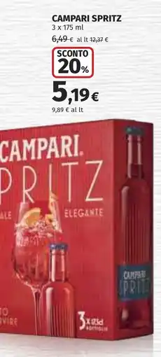Coop Campari spritz offerta