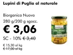 NaturaSì Lupini di Puglia al naturale offerta