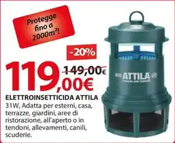 Kreo Brico e Casa Elettroinsetticida ATTILA offerta