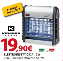 Kreo Brico e Casa KEMPER elettroinsetticida 12W offerta