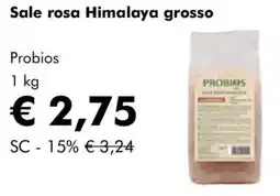 NaturaSì Sale rosa Himalaya grosso Probios offerta