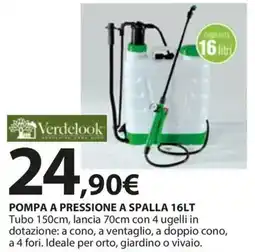 Kreo Brico e Casa Verdelook pompa a pressione a spalla offerta