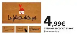 Kreo Brico e Casa Zerbino in cocco 33x60 offerta