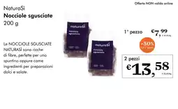 NaturaSì NaturaSì Nocciole sgusciate offerta
