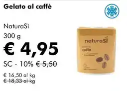 NaturaSì Gelato al caffè NaturaSi offerta