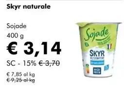 NaturaSì Skyr naturale Sojade offerta