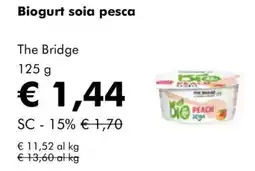 NaturaSì Biogurt soia pesca The Bridge offerta