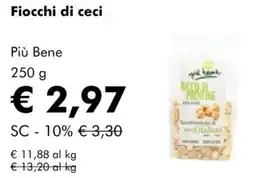 NaturaSì Fiocchi di ceci Più Bene offerta