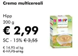 NaturaSì Crema multicereali Hipp offerta