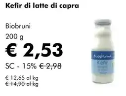 NaturaSì Kefir di latte di capra Biobruni offerta