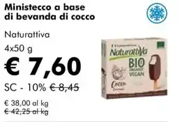 NaturaSì Ministecco a base di bevanda di cocco Naturattiva offerta
