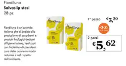 NaturaSì Fiordiluna Salvaslip stesi offerta