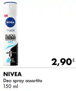 Iper Tosano NIVEA Deo spray offerta