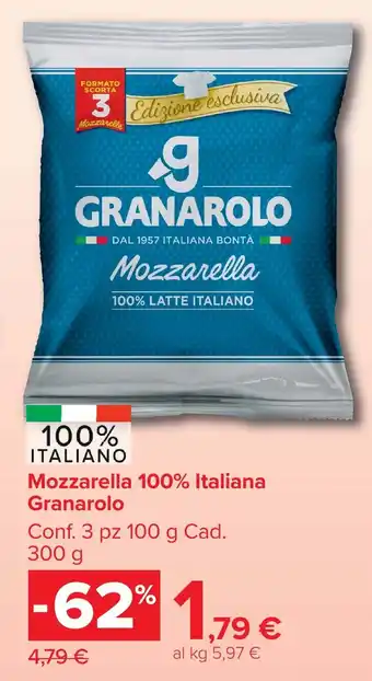 Mozzarella 100% Italiana Granarolo
