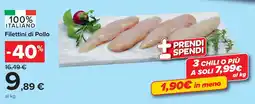 Carrefour Filettini di Pollo offerta
