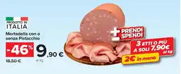 Carrefour Mortadella con o senza Pistacchio offerta
