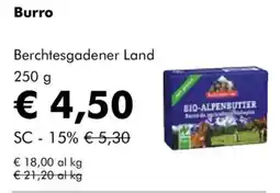 NaturaSì Burro Berchtesgadener Land offerta