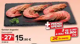 Carrefour Market Gamberi Argentini Decongelati offerta