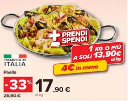 Carrefour Market Paella offerta