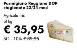 NaturaSì Parmigiano Reggiano DOP stagionato Agricola Iris offerta