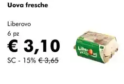 NaturaSì Uova fresche Liberovo offerta