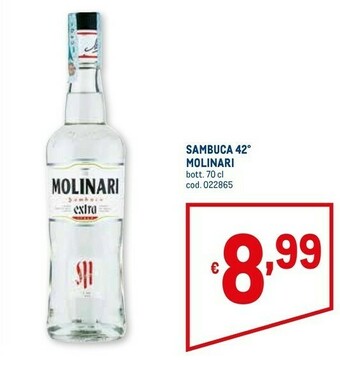 Metro Sambuca offerta
