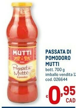 Metro Passata di pomodoro offerta
