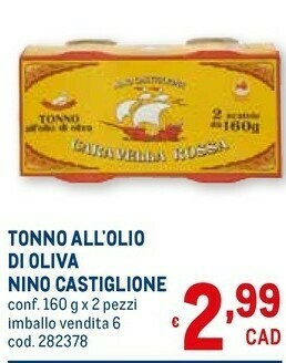 Metro Tonno offerta