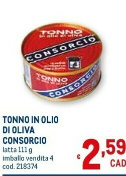 Metro Tonno offerta