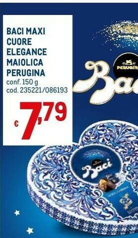 Metro Baci perugina offerta