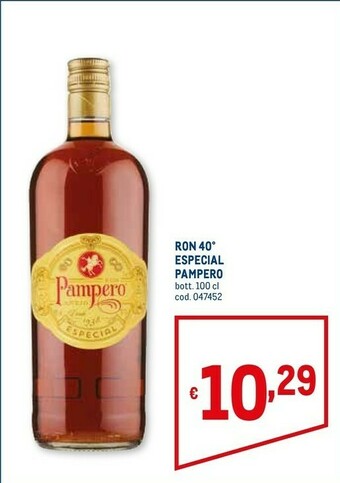 Metro Rum offerta