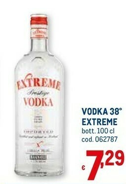 Metro Vodka offerta