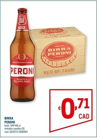 Metro Birra offerta