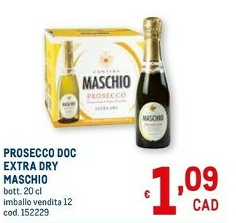 Metro Prosecco offerta