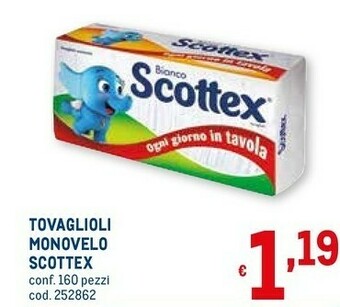 Metro Tovaglioli offerta