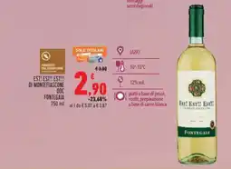 Conad EST! EST!! EST!!! DI MONTEFIASCONE DOC FONTEGAIA offerta