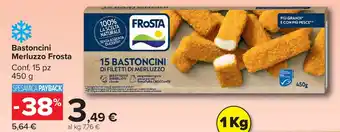 Carrefour Market Bastoncini Merluzzo Frosta offerta