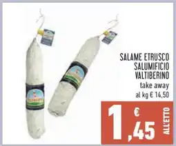 Conad Salame Etrusco Salumificio Valtiberino offerta