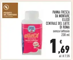 Conad Panna Fresca da Montare ElleDi offerta