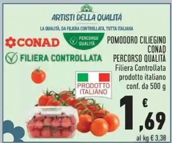 Conad Pomodoro Ciliegino Conad Percorso Qualità offerta