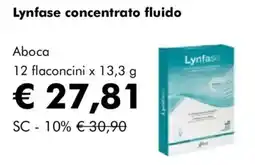 NaturaSì Lynfase concentrato fluido Aboca offerta