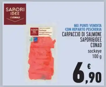 CARPACCIO DI SALMONE SAPORI&IDEE CONAD
