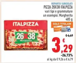 Conad PIZZA 26X38 ITALPIZZA offerta