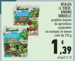 Conad Insalata Le Tenere, Armonia Bonduelle offerta