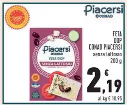 Conad FETA DOP CONAD PIACERSI offerta