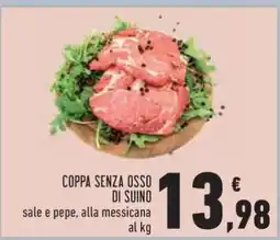 Conad Coppa senza osso di suino offerta