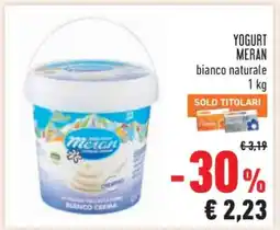 Conad YOGURT MERAN offerta